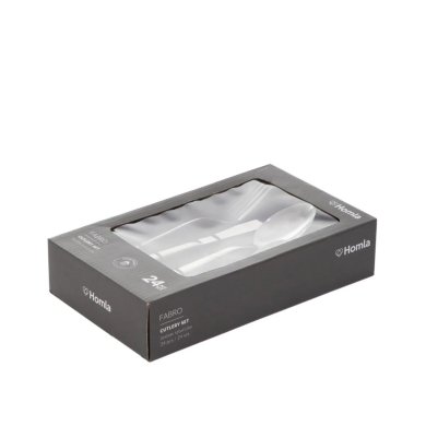 Набор столовых приборов Homla FABRO 24 шт Серебристый - 6 Набор столовых приборов Homla FABRO 24 шт Серебристый 228054 фото - 6