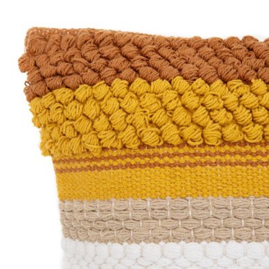 Декоративная наволочка Homla NIVA 45x45 см Горчичный 218240 фото - 2