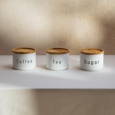 Набор контейнеров Homla DEROS Белый - 3 Набор контейнеров Homla DEROS Белый 240854 фото - 3