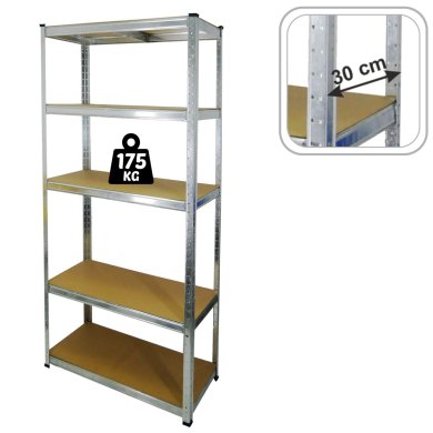 Стеллаж Garden Line GWI5870 Серебристый GWI5870 фото - 2