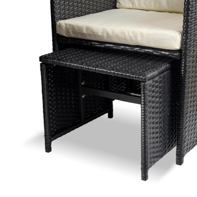 Комплект садовой мебели Mebel Elit BONITO Черный ME.BONITO/CZ/RT/OGR/ZES фото - 9