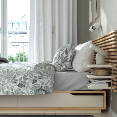 IKEA Кровать MANDAL 140x200 см Белый (ИКЕА МАНДАЛА) 09094947 фото - 19
