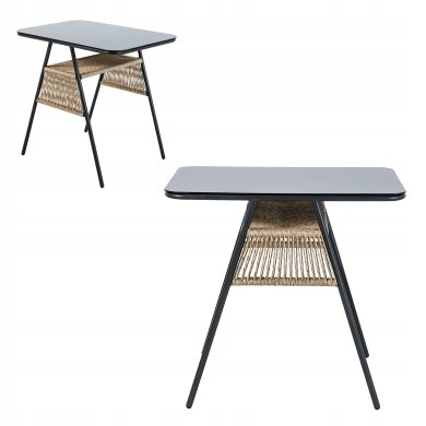 Комплект садових меблів Kontrast ROMA Чорний - 3 Комплект садових меблів Kontrast ROMA Чорний 5.05.12337 фото - 3