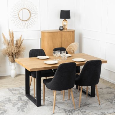 Обеденный стул Mebel Elit TORINO Черный ME.TORINO/CZ/D/T/K фото - 6