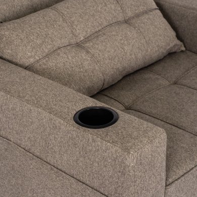 Крісло м'яке розкладне Mebel Elit American SOLOR Бежевий ME.SOLOR/BZ/T/FW фото - 6