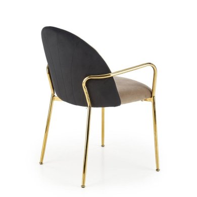 Обеденный стул Halmar K500 Бежевый - 3 Обеденный стул Halmar K500 Бежевый V-CH-K/500-KR фото - 3