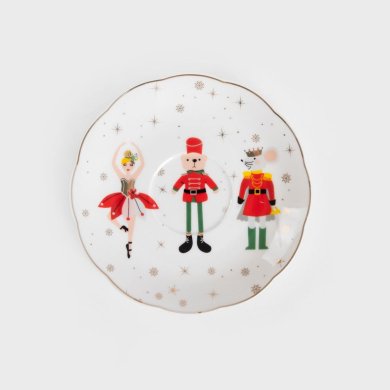 Чайник заварник с чашкой и блюдцем Homla LICOLA 200 мл Принт 232456 фото - 3