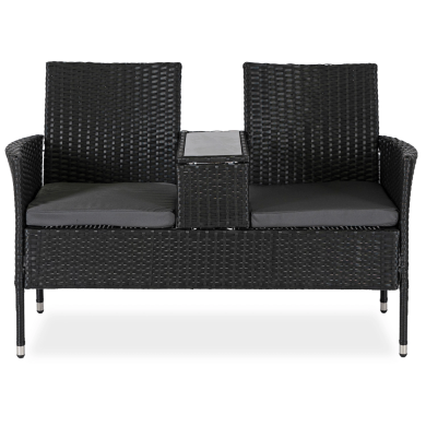 Садовий диван Mebel Elit KENT Чорний ME.KENT/CZ/RAT/OGR/ZES фото - 3