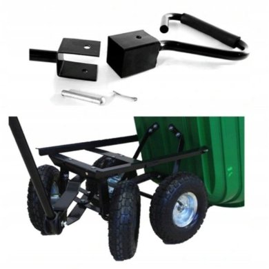 Садовая тележка Garden Line 75 л Черный WOZ0078B фото - 7