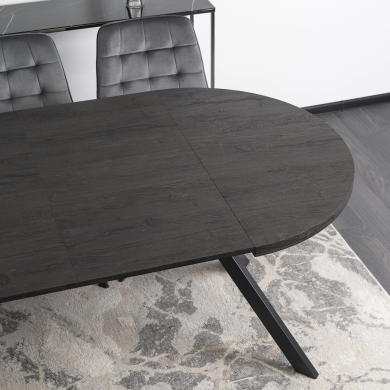 Розкладний обідній стіл Mebel Elit LUKAS Чорний ME.LUKAS/CZ/S фото - 10