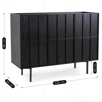 Комод Mebel Elit ANASTAZJA Черный - 6 Комод Mebel Elit ANASTAZJA Черный ME.ANASTAZJA/CZ/KOM фото - 6