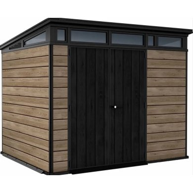 Садовий будиночок Keter SIGNATURE PENT 279x216x226 см Дерево 259819