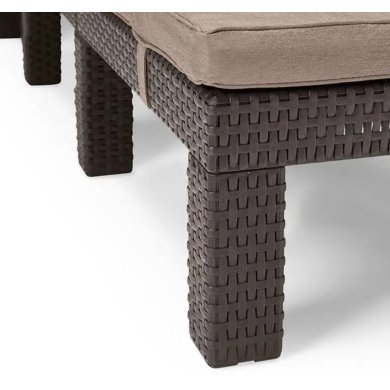 Комплект складаних шезлонгів Keter DAYTONA DELUXE 2 шт Коричневий - 5 Комплект складаних шезлонгів Keter DAYTONA DELUXE 2 шт Коричневий 006070 фото - 5