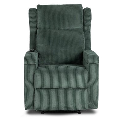 Кресло мягкое раскладное массажное с реклайнером Mebel Elit SEBASTIAN Velvet Зеленый ME.SEBASTIAN/Z/SZTR/FW фото - 3
