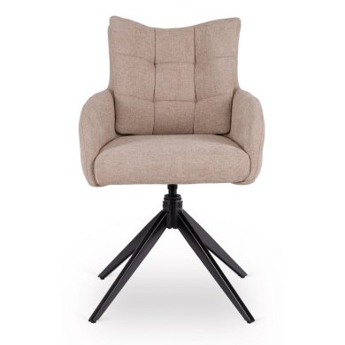 Обеденный стул поворотный Mebel Elit JULY Бежевый ME.JULY/BZ/T/K фото - 2