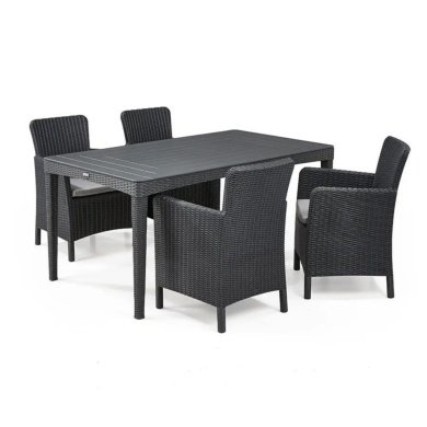 Садове крісло Keter TRENTON Графит 226453 фото - 4