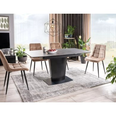 Обеденный стул Signal CHIC Welur Бежевый CHICVCBE фото - 4
