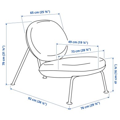 IKEA VEINGE (ИКЕА ВЕНГ) 90565160 фото - 4