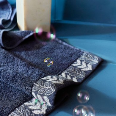 Полотенце для рук Homla ALAIDA 50х90 см Синий - 6 Полотенце для рук Homla ALAIDA 50х90 см Синий 231687 фото - 6