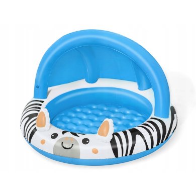 Надувной детский бассейн Bestway 52559 ЗЕБРА 97х66 см Принт BES52559 фото - 4