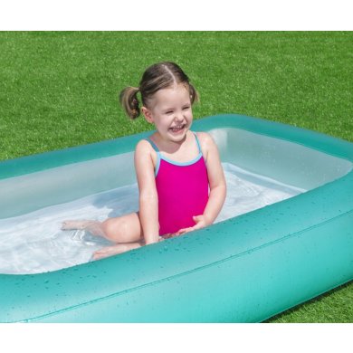 Надувний дитячий басейн Bestway 51115 165х104х25 см Бірюзовий BES51115 фото - 8