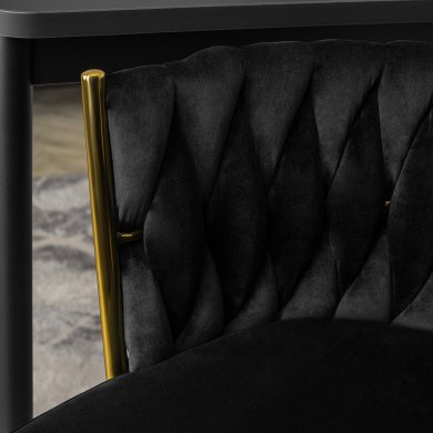 Барный стул Mebel Elit FLORES 2 Черный ME.FLORES2/CZ/ZL/V/H фото - 11