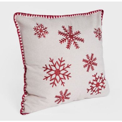 Декоративная наволочка Homla ORIEL 45х45 см Красный 231920 фото - 2