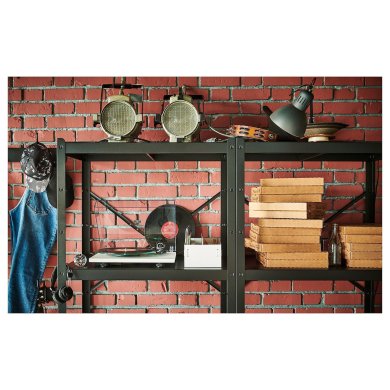 Стелаж BROR Чорний - 5 IKEA Стелаж BROR Чорний (ИКЕА BROR) 59471753 фото - 5