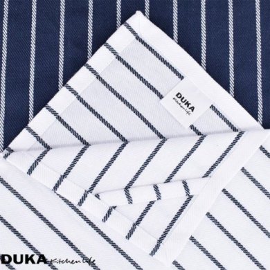Набір рушників Duka Randig | Синій/Білий 1216175 фото - 3