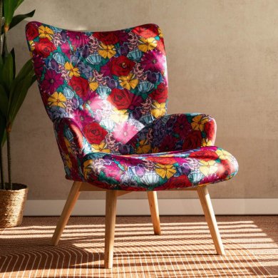 Крісло м'яке Homla MOSS FRIDA KAHLO Принт 230850 фото - 9