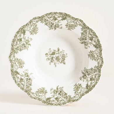 Глубокая тарелка Homla LOURRY 22 см Зеленый 242168