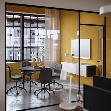 IKEA Письменный стол MITTZON Черный (ИКЕА МИЦОН) 19530453 фото - 3