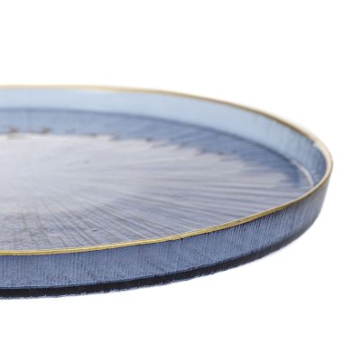 Тарелка Homla MONZE 21 см Синий - 3 Тарелка Homla MONZE 21 см Синий 226526 фото - 3