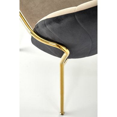 Обеденный стул Halmar K500 Бежевый - 10 Обеденный стул Halmar K500 Бежевый V-CH-K/500-KR фото - 10