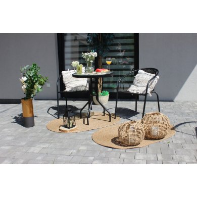 Комплект садових меблів Garden Line BISTRO Чорний NEO2262KPL фото - 6