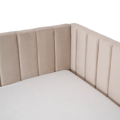Раскладная кушетка Mebel Elit VILLEMO Welur 120x200 см Бежевый ME.VILLEMO/120/90/BZ/V/LOZWYS фото - 6