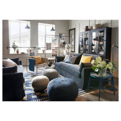 Пуф SANDARED Серый - 5 IKEA Пуф SANDARED Серый (ИКЕА АВСТРИЯ) 00385309 фото - 5