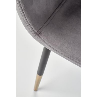 Обеденный стул Halmar K-379 Welur Серый V-CH-K/379-KR-POPIEL фото - 6