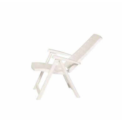 Складаний садовий стілець ARUBA Білий 140256 фото - 2