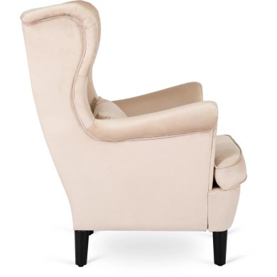 Крісло м'яке Mebel Elit KLARIS 2 Welur Бежевий ME.KLARIS2/BZ/V/FW фото - 5