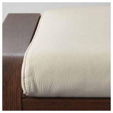 IKEA Підставка для ніг POANG Кремовий (ИКЕА ПОАНГ) 29860476 фото - 4