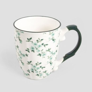 Кружка Homla GRETA 400 мл Зеленый - 2 Кружка Homla GRETA 400 мл Зеленый 234844 фото - 2