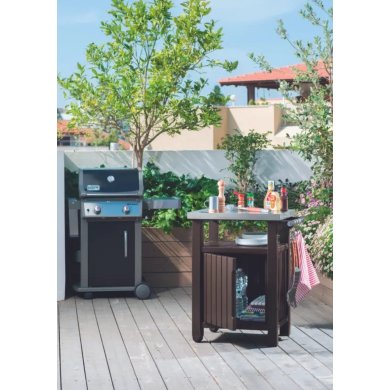 Садовый стол-бар для барбекю Keter UNITY Коричневый - 2 Садовый стол-бар для барбекю Keter UNITY Коричневый 230410-1 фото - 2