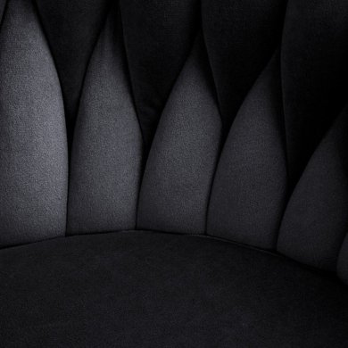 Обеденный стул Homla PRINSSI Welur Черный 219358 фото - 4