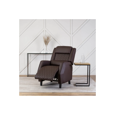 Кресло раскладное многопозиционное Mebel Elit VIPER | Коричневый ME.VIPER/BR/E/FW фото - 13