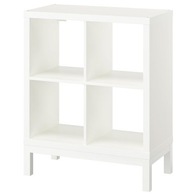 IKEA Стеллаж KALLAX Белый (ИКЕА КАЛЛАКС) 89442641