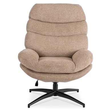 Кресло мягкое поворотное Mebel Elit ASTURIA Бежевый ME.ASTURIA/BZ/CZ/T/FW фото - 2