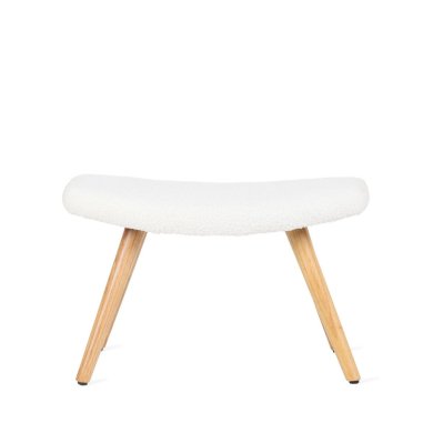 Підставка для ніг Homla MOSS TEDDY BOUCLE Білий 213793 фото - 2