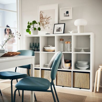 IKEA Стеллаж KALLAX Белый (ИКЕА КАЛЛАКС) 10409932 фото - 14