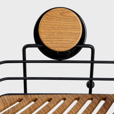 Полка для ванной комнаты Homla LEOMA Черный - 4 Полка для ванной комнаты Homla LEOMA Черный 233760 фото - 4